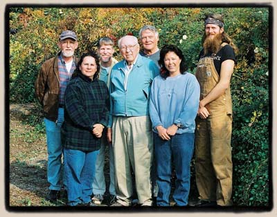 Group photo at Sequoia Nursery, , click to see a larger version